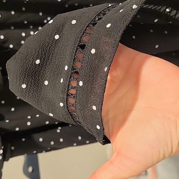 Cage Polka Dot Dress - Picture 4 of 9